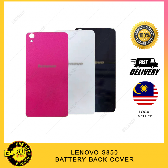 LENOVO S850 Original Quality Battery Back Housing Cover Case (With On Off + Volume Button, Lens Cover And LCD Frame)