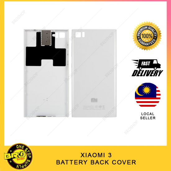 XiaoMi M3 Original Quality Battery Back Housing Cover Case (With On Off + Volume Button)