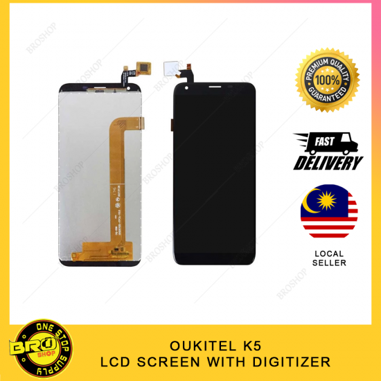 OUKITEL K5 LCD SCREEN WITH DIGITIZER FULLSET OUKITEL K5 LCD SCREEN WITH DIGITIZER FULLSET