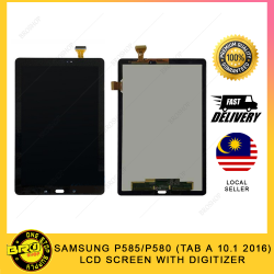 SAMSUNG P585 (TAB A 10.1 2016 / P580) LCD SCREEN WITH DIGITIZER FULLSET