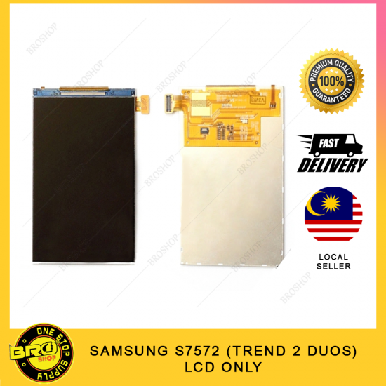 SAMSUNG S7572 ( TREND 2 DUOS) LCD SCREEN ONLY