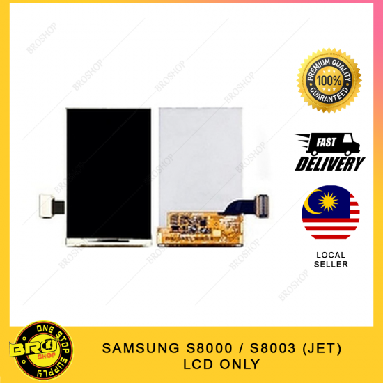 SAMSUNG S8000 / S8003 (JET) LCD SCREEN ONLY