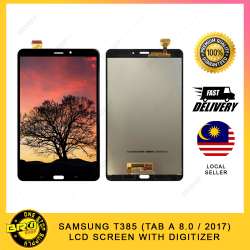 SAMSUNG T385 (TAB A 8.0 / 2017) LCD SCREEN WITH DIGITIZER FULLSET
