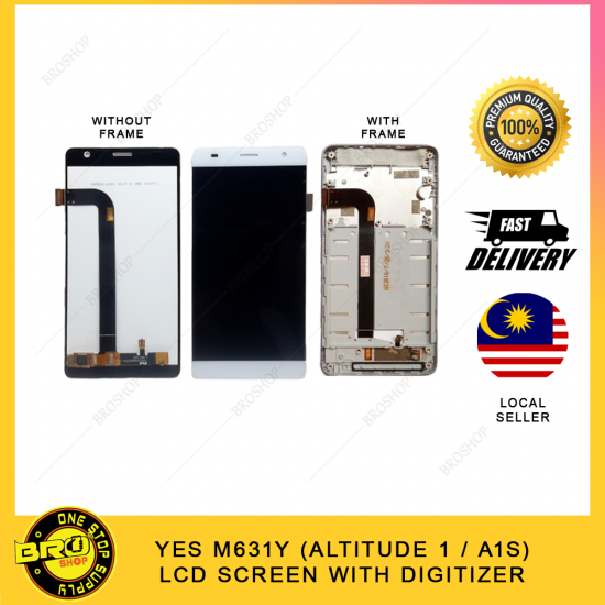 YES M631Y (ALTITUDE 1 / A1S) LCD SCREEN WITH DIGITIZER FULLSET (WITH / NO FRAME) YES M631Y (ALTITUDE 1 / A1S) LCD SCREEN WITH DIGITIZER FULLSET (WITH / NO FRAME)