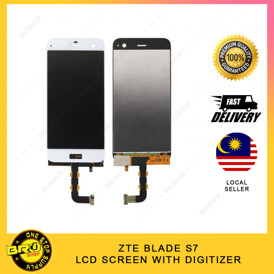 ZTE BLADE S7 LCD SCREEN WITH DIGITIZER FULLSET