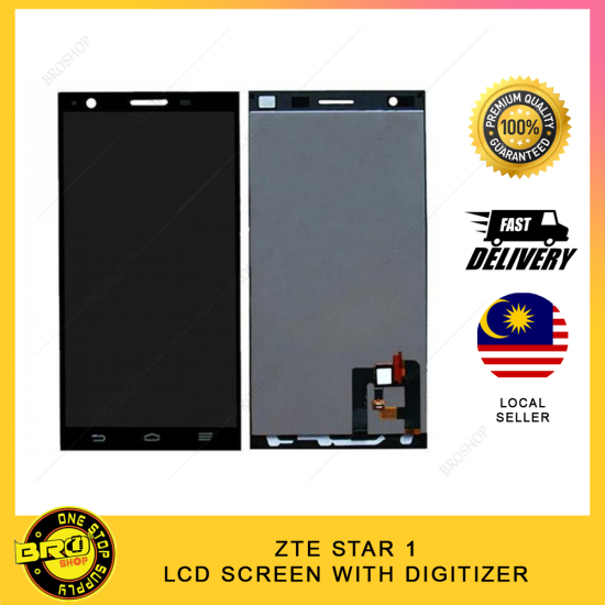 ZTE STAR 1 LCD SCREEN WITH DIGITIZER FULLSET ZTE STAR 1 LCD SCREEN WITH DIGITIZER FULLSET