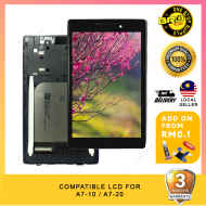 BROSHOP Compatible Ori Lcd For Lenovo A7-10 / A7-20F / Tablet 3 Digitizer Skrin Glass Touch Screen MO