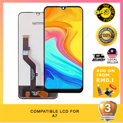 BROSHOP Compatible Ori Lcd For Lenovo A7 Digitizer Skrin Glass Touch Screen MO