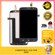 BROSHOP Compatible Ori Lcd For Lenovo A859 Digitizer Skrin Glass Touch Screen MO