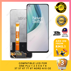BROSHOP BS Compatible Lcd For ONE PLUS 1+ 1 2 3 5 6 7 8 9 X 3T 5T 6T 7T 8T 9RT NORD N10 CE Digitizer Touch Screen Skrin MO
