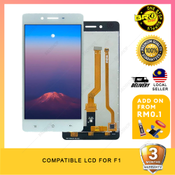 BROSHOP Compatible Lcd For OPPO F1 / A35 Touch Screen Digitizer Skrin Fullset MO