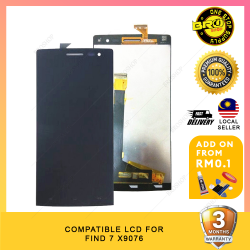 BROSHOP Compatible Lcd For OPPO Find 7 / X9076 / X9077 / X9070 Touch Screen Digitizer Skrin Fullset MO