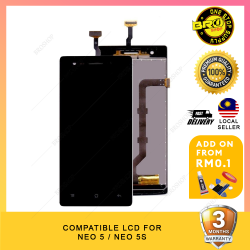 BROSHOP Compatible Lcd For OPPO Neo 5 / 5s / R1206 / R1201 Digitizer Skrin Glass Touch Screen MO