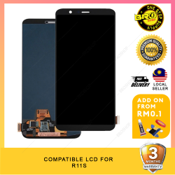 BROSHOP Compatible Lcd For OPPO R11S Digitizer Skrin Glass Touch Screen MO