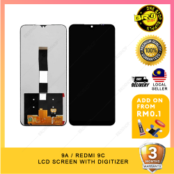BROSHOP BS COMPATIBLE LCD FOR ORI XIAOMI / REDMI 9A / 9C / 10A / Pocco C31 SCREEN WITH DIGITIZER TOUCH SCREEN GLASS SKRIN FULLSET