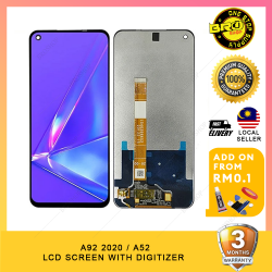 BROSHOP BS COMPATIBLE LCD FOR OPPO A92 2020 / A72 / A52 Screen with Digitizer SKRIN TOUCH SCREEN Fullset MO