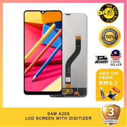 BROSHOP BS COMPATIBLE FOR SAMSUNG A20S / A207 LCD Digitizer TOUCH SCREEN GLASS SKRIN
