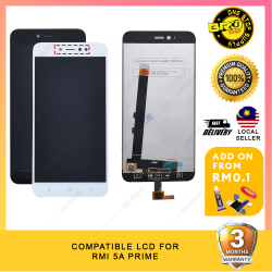BROSHOP Compatible Lcd For Ori Redmi Note 5A / 5A Prime Touch Screen Digitizer Skrin MO