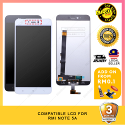 BROSHOP Compatible Lcd For Ori Redmi Note 5A / 5A Prime Touch Screen Digitizer Skrin MO