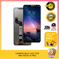 BROSHOP Compatible Lcd For Ori Redmi Note 6 Pro Touch Screen Digitizer Skrin MO