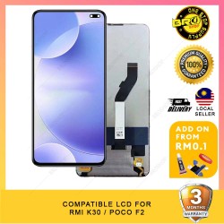 BROSHOP Compatible Lcd For Ori Redmi K30 / Pocophone X2 Touch Screen Digitizer Skrin MO