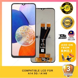 BROSHOP Compatible Lcd For Ori Samsung A14 4G / A145 / A14 5G / A146 Touch Screen Digitizer Skrin MO BROSHOP Compatible Lcd For Ori Samsung A14 4G / A145 / A14 5G / A146 Touch Screen Digitizer Skrin MO
