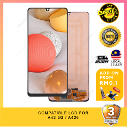 BROSHOP Compatible Lcd For Ori Samsung A42 5G / A426 Touch Screen Digitizer Skrin MO