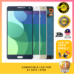 BROSHOP Compatible Lcd For Ori Samsung A7 2015 / A700 Touch Screen Digitizer Skrin MO