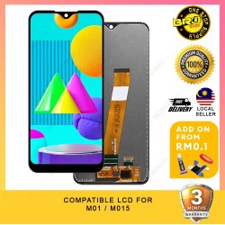 BROSHOP Compatible Lcd For Ori Samsung M01 / M015 Touch Screen Digitizer Skrin MO