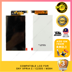 BROSHOP Compatible Lcd For Sony Xperia C C2305 M39H Skrin Screen Display Only MO