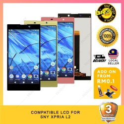 BROSHOP Compatible Lcd For Sony Xperia L2 H4331 Skrin Touch Screen Digitizer MO