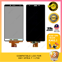 BROSHOP Compatible Lcd For Sony Xperia T LT30 Skrin Touch Screen Digitizer MO