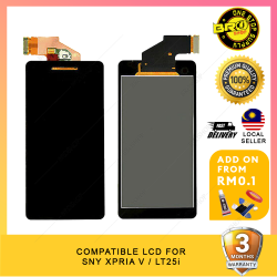 BROSHOP Compatible Lcd For Sony Xperia V LT25i Skrin Touch Screen Digitizer MO