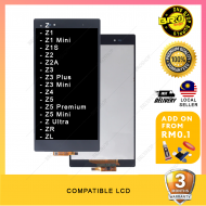 BROSHOP Compatible Lcd For Sony Xperia Z Z1 Z1S Z2 Z2A Z3 PLUS Z4 Z5 ZR ZL Ultra Premium Mini Compact Touch Screen Digitizer MO