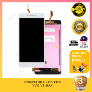 BROSHOP Compatible Lcd For Vivo V3 Max Touch Screen Digitizer Skrin Glass Fullset MO