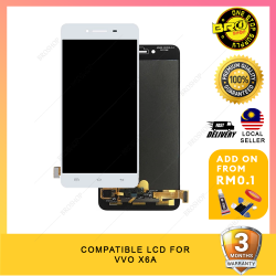 BROSHOP Compatible Lcd For Ori Vivo X6A Touch Screen Digitizer Skrin Glass Fullset MO