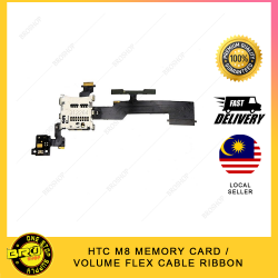 HTC ONE ( M8 ) MEMORY CARD /  VOLUME FLEX CABLE RIBBON