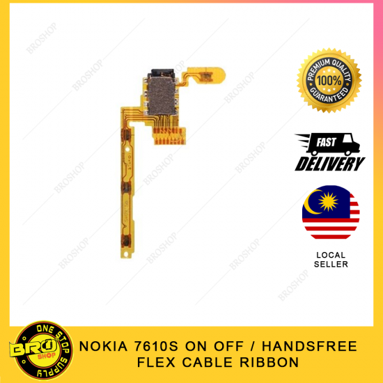 NOKIA 7610S ON OFF / HANDSFREE FLEX CABLE RIBBON
