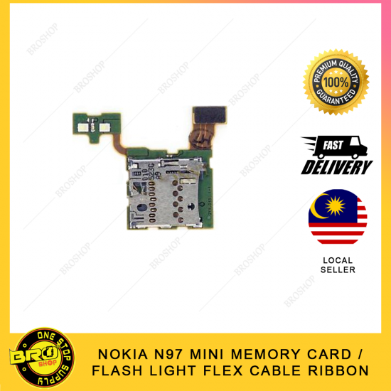 NOKIA N97 MINI MEMORY CARD / FLASH LIGHT FLEX CABLE RIBBON