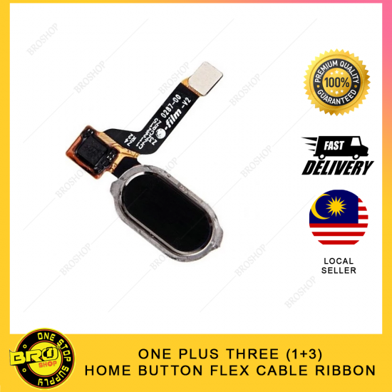 ONE PLUS THREE ( 1+3 ) HOME BUTTON FLEX CABLE RIBBON