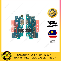 SAMSUNG A50 PLUG IN CHARGING BOARD / HANDSFREE FLEX CABLE RIBBON