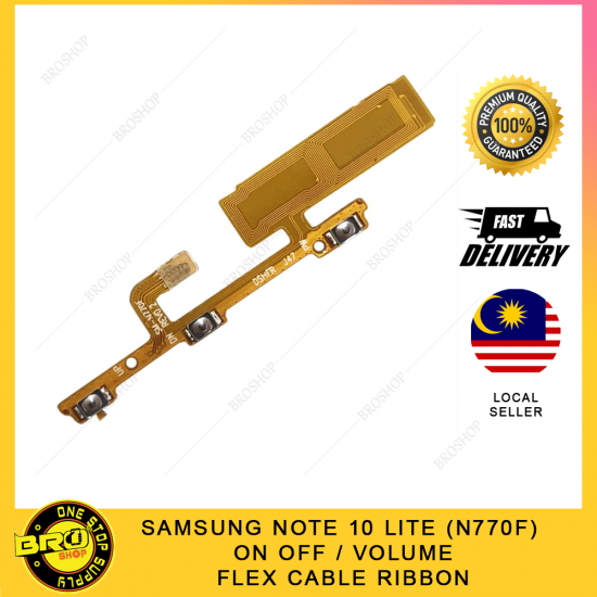 SAMSUNG NOTE 10 LITE (N770F) ON OFF / VOLUME FLEX CABLE RIBBON