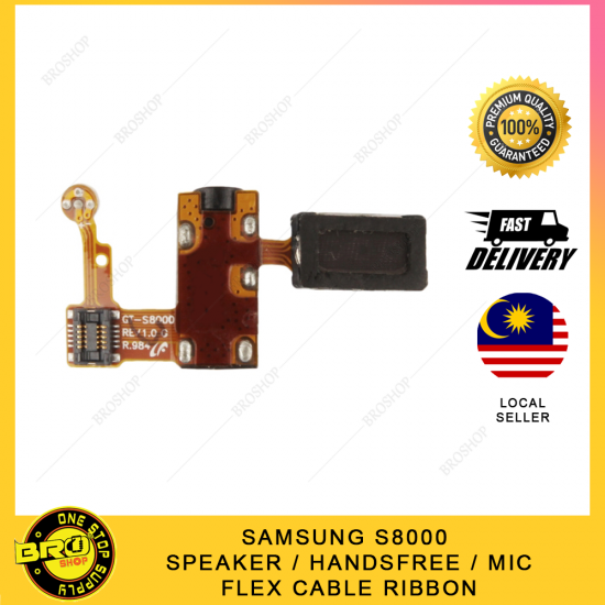 SAMSUNG S8000 SPEAKER / HANDSFREE / MIC FLEX CABLE RIBBON SAMSUNG S8000 SPEAKER / HANDSFREE / MIC FLEX CABLE RIBBON