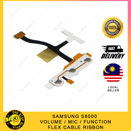 SAMSUNG S8000 VOLUME / MIC / FUNCTION FLEX CABLE RIBBON