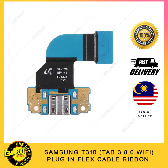 SAMSUNG T310 (TAB 3 8.0 WIFI) PLUG IN CHARGING FLEX CABLE RIBBON