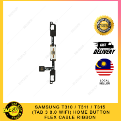 SAMSUNG T310 / T311 / T315 (TAB 3 8.0 WIFI) HOME BUTTON FLEX CABLE RIBBON