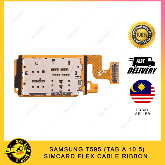 SAMSUNG T595 (TAB A 10.5) SIMCARD FLEX CABLE RIBBON