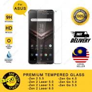 Asus Zenfone 2 / Laser / Go 4.5 5.0 5.5 6.0 9H Premium Oleophobic Coating Tempered Glass