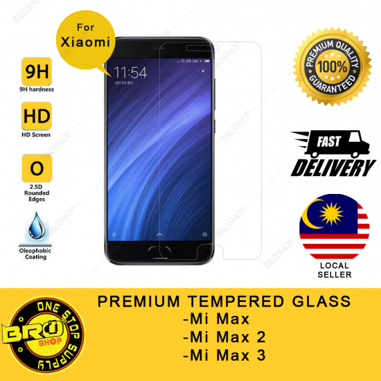 Xiaomi Mi Max 2 3 9H Premium Oleophobic Coating Tempered Glass Xiaomi Mi Max 2 3 9H Premium Oleophobic Coating Tempered Glass