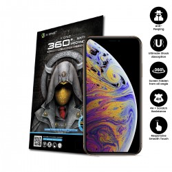 Apple iPhone XS Max ( 6.5" ) 360 Privacy + Anti Shock Screen Protector ( Matte )